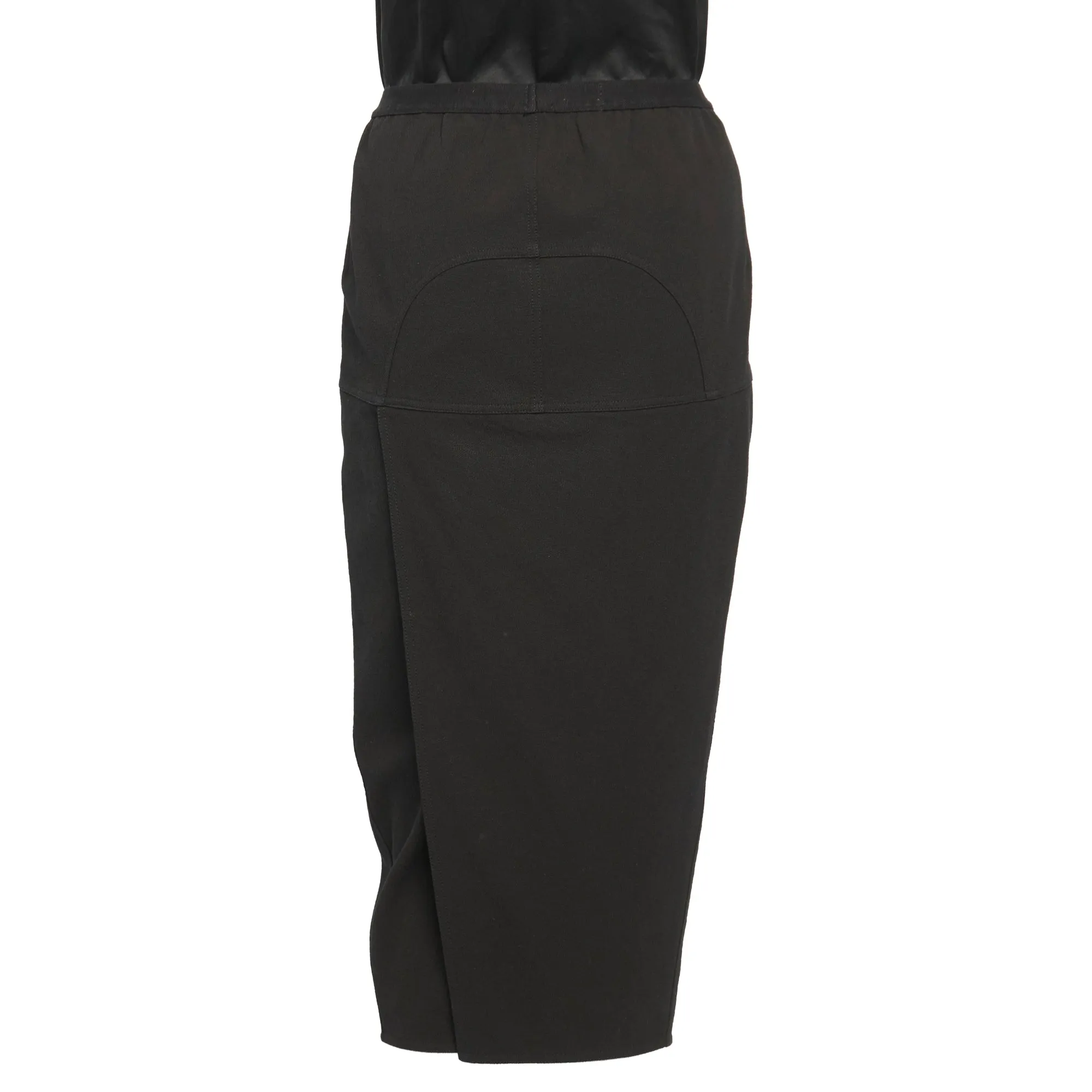 2019 Black Preowned Pencil Skirt