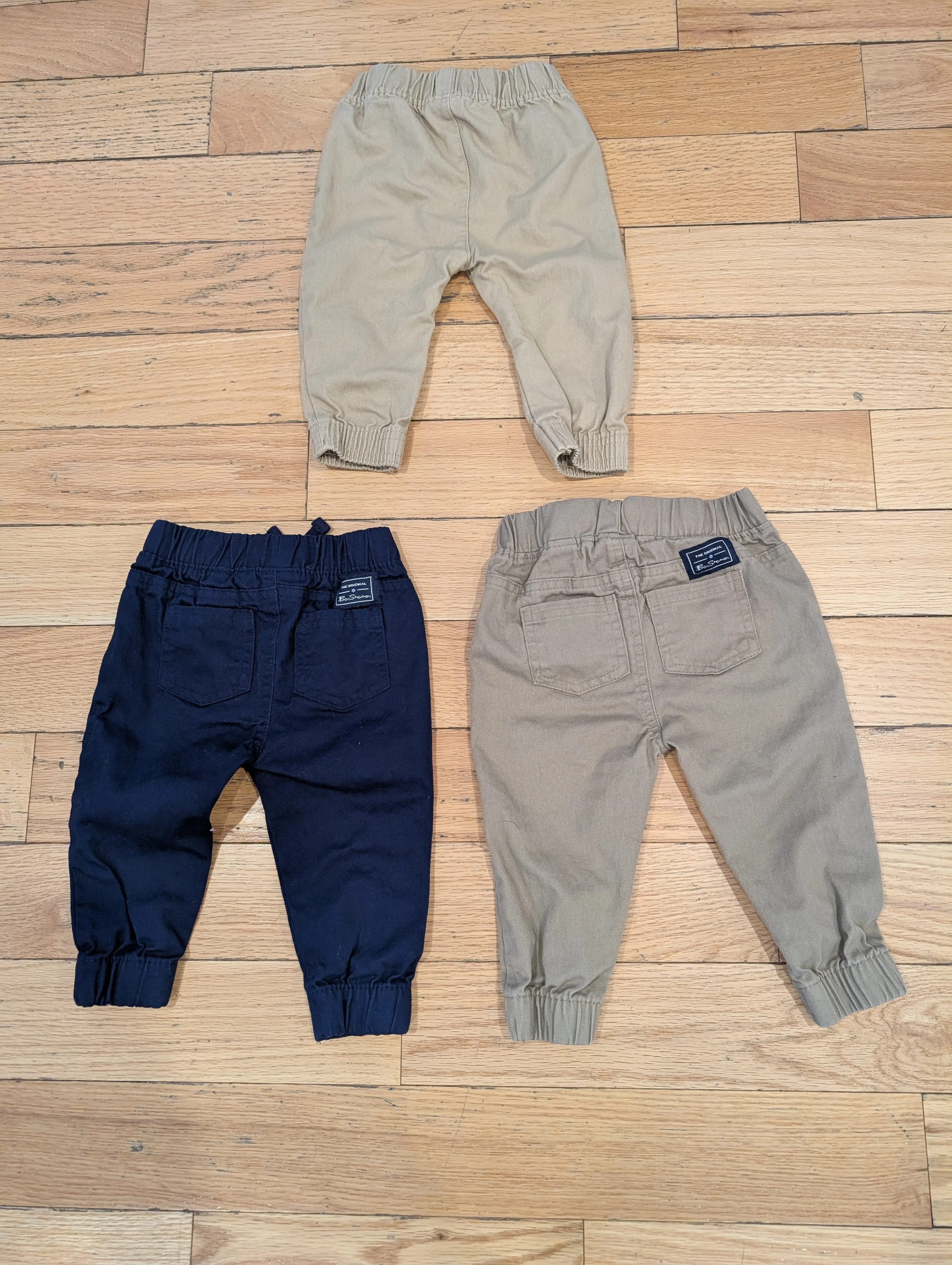 3 pairs of Boys 6-9 month pants - Ben Sherman   Unknown, Kids 9 Month (6-9M)