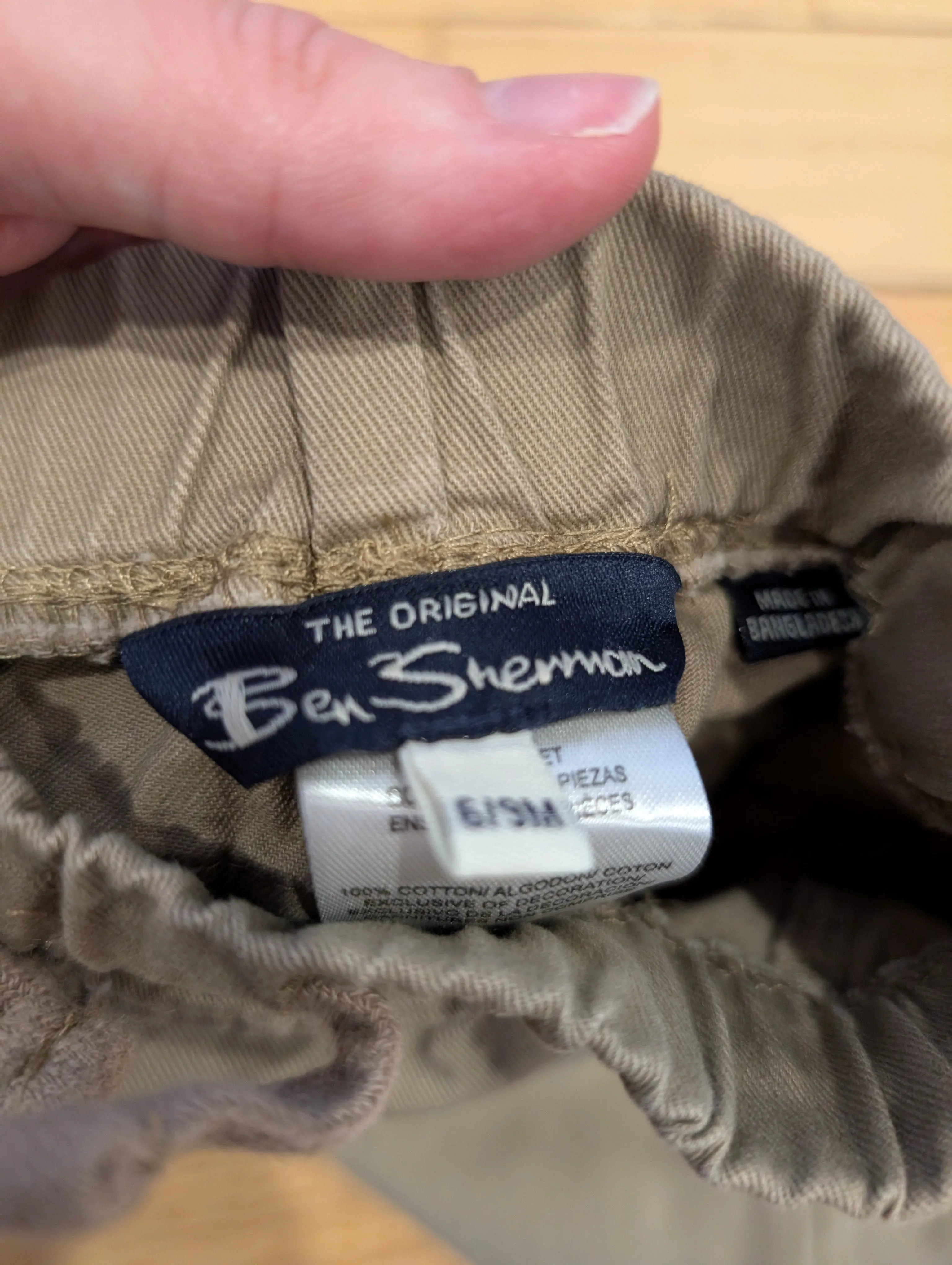 3 pairs of Boys 6-9 month pants - Ben Sherman   Unknown, Kids 9 Month (6-9M)