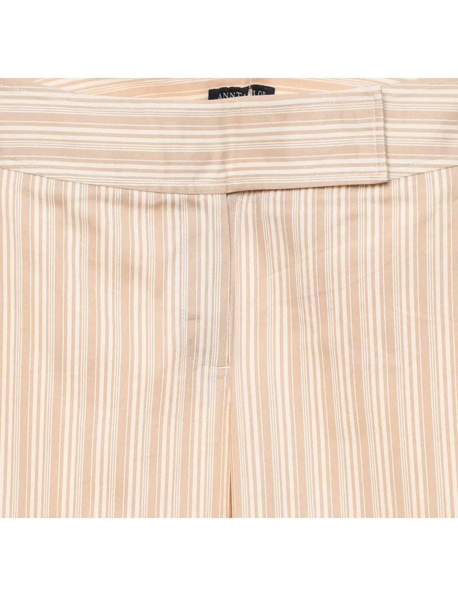 Ann Taylor Pinstriped Chinos - W0 L0