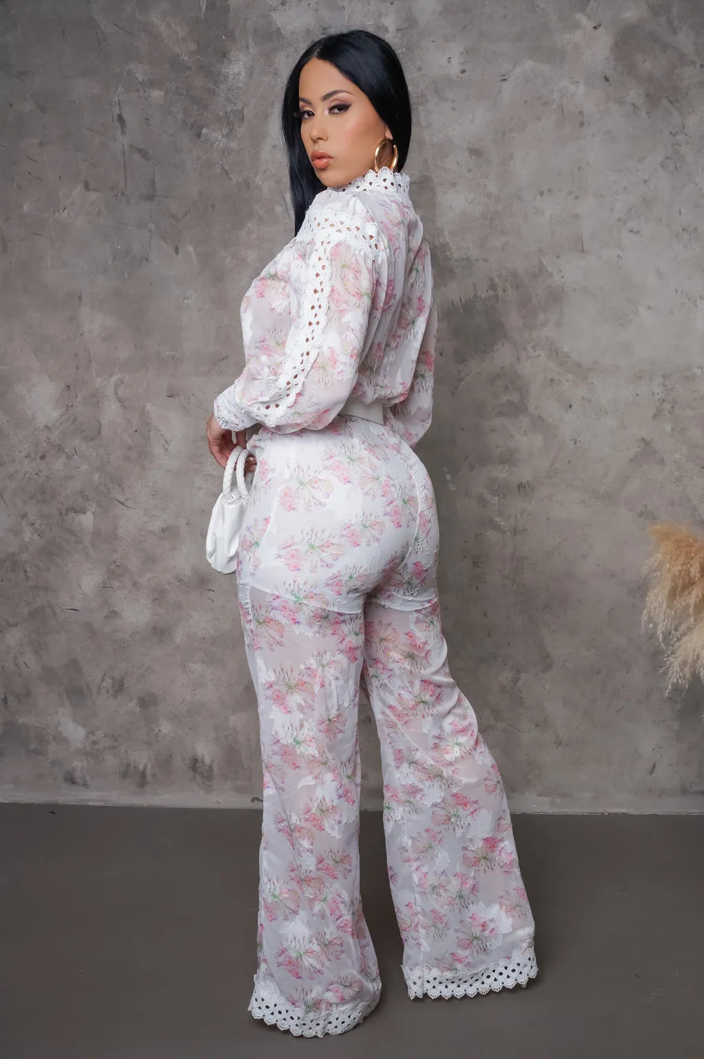 Antonela Jumpsuit - White
