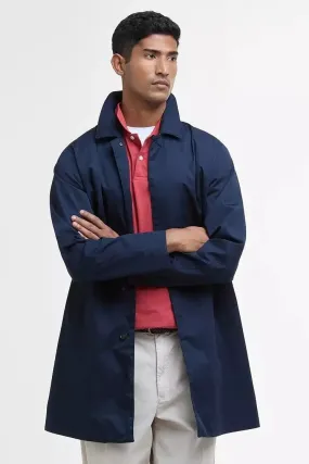 Barbour coat Rokig mens' lightweight waterproof jacket in Navy MWB0856NY73