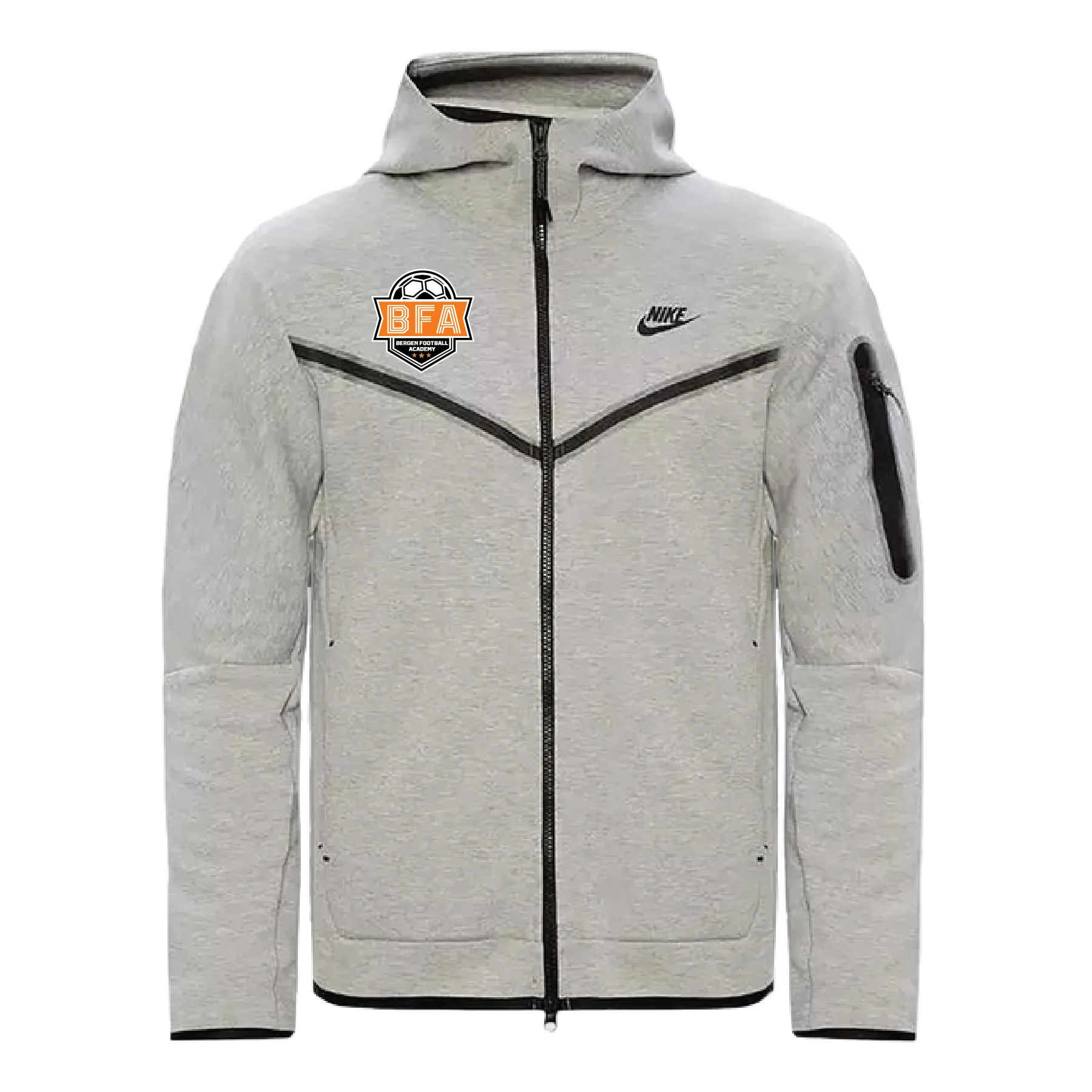 BFA Nike Tech Fleece FZ Windrunner Grey