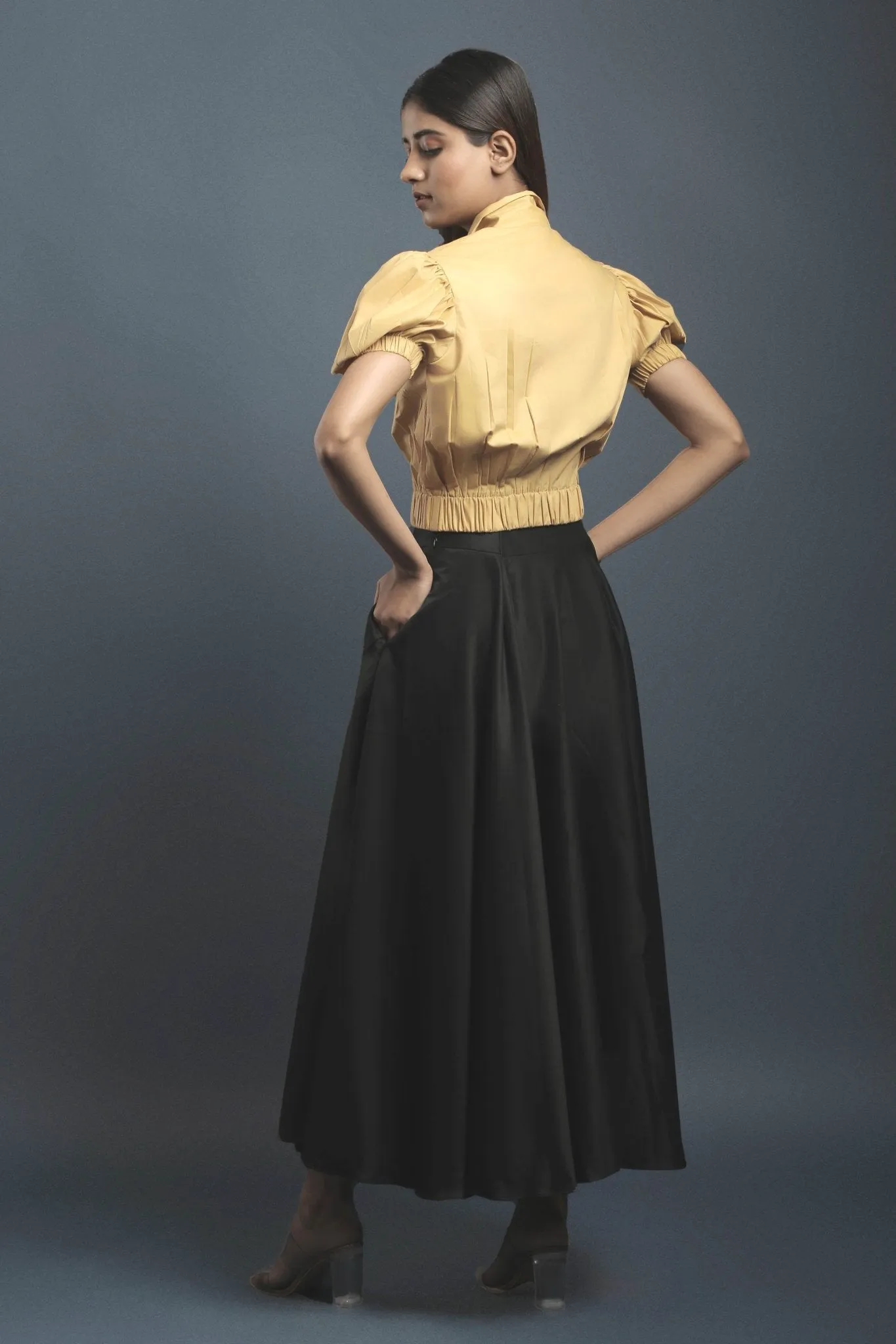 Black Circular Skirt
