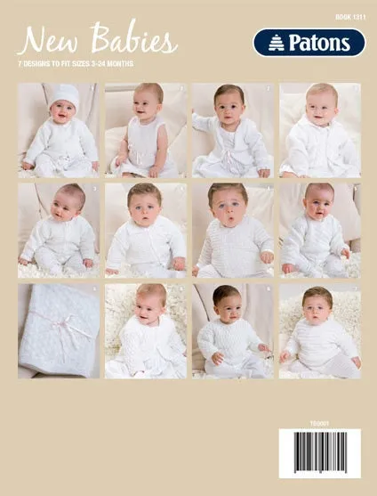 Book 1311 - Patons New Babies