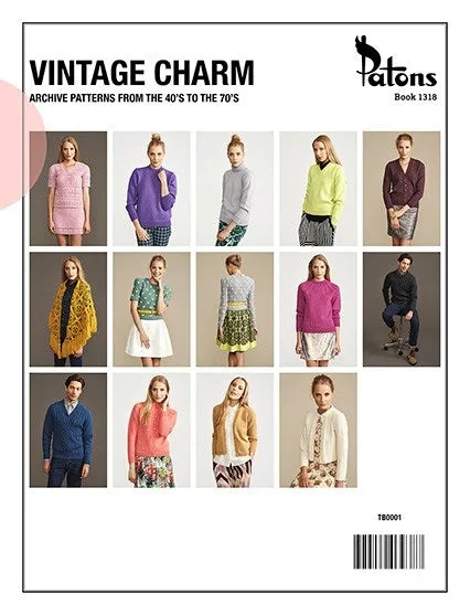 Book 1318 - Patons Vintage Charm