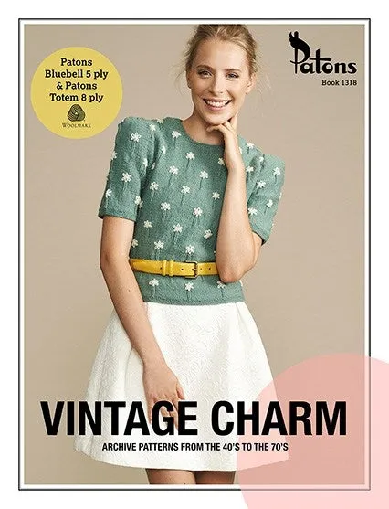 Book 1318 - Patons Vintage Charm