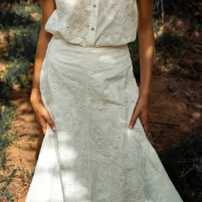 Broderie Anglaise Sunrise Skirt