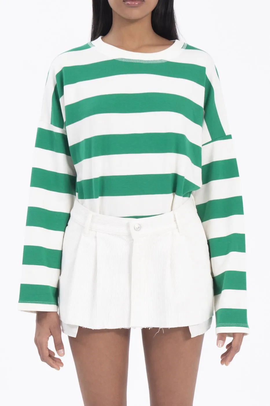 BSL Women Low rise pleated velvet mini skirt - Maarssen