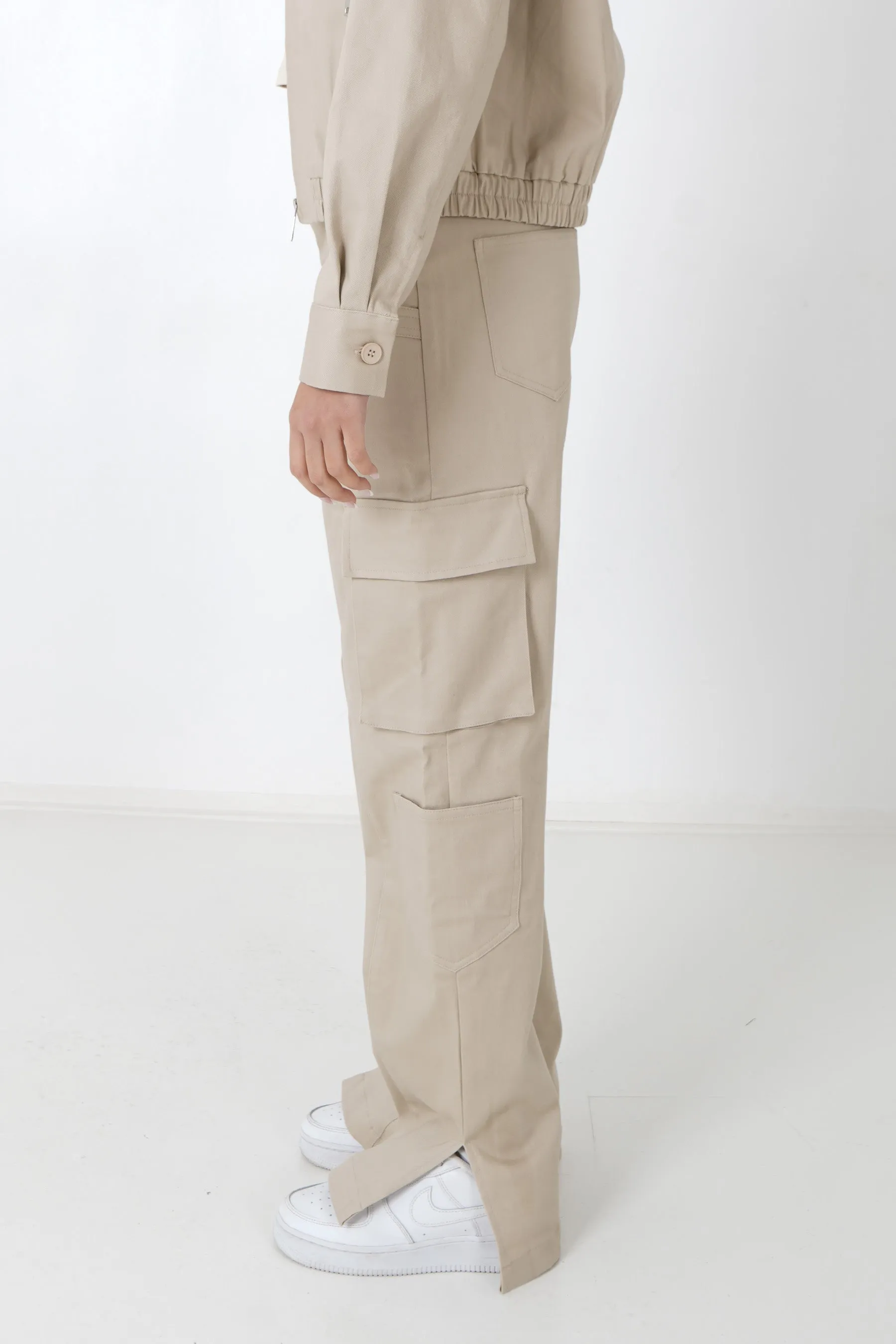 Cargo pants utility 34355-GREI