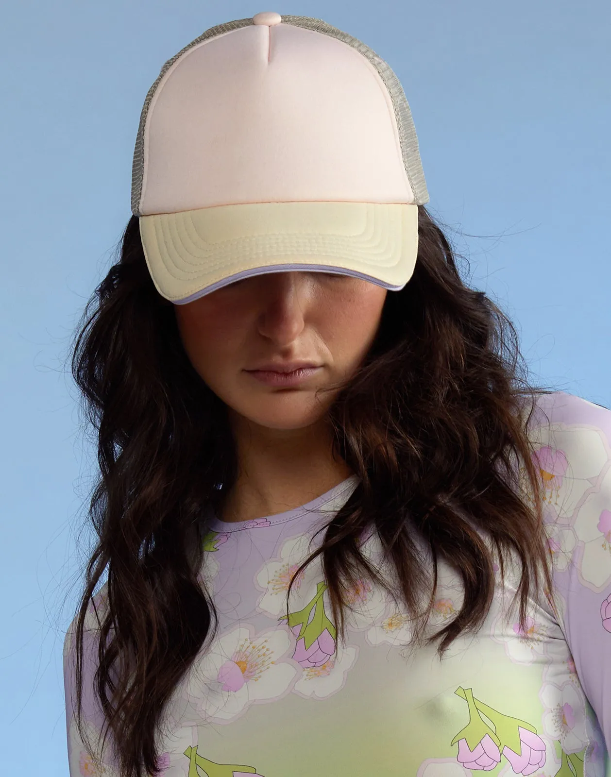 Colorblock Trucker Hat