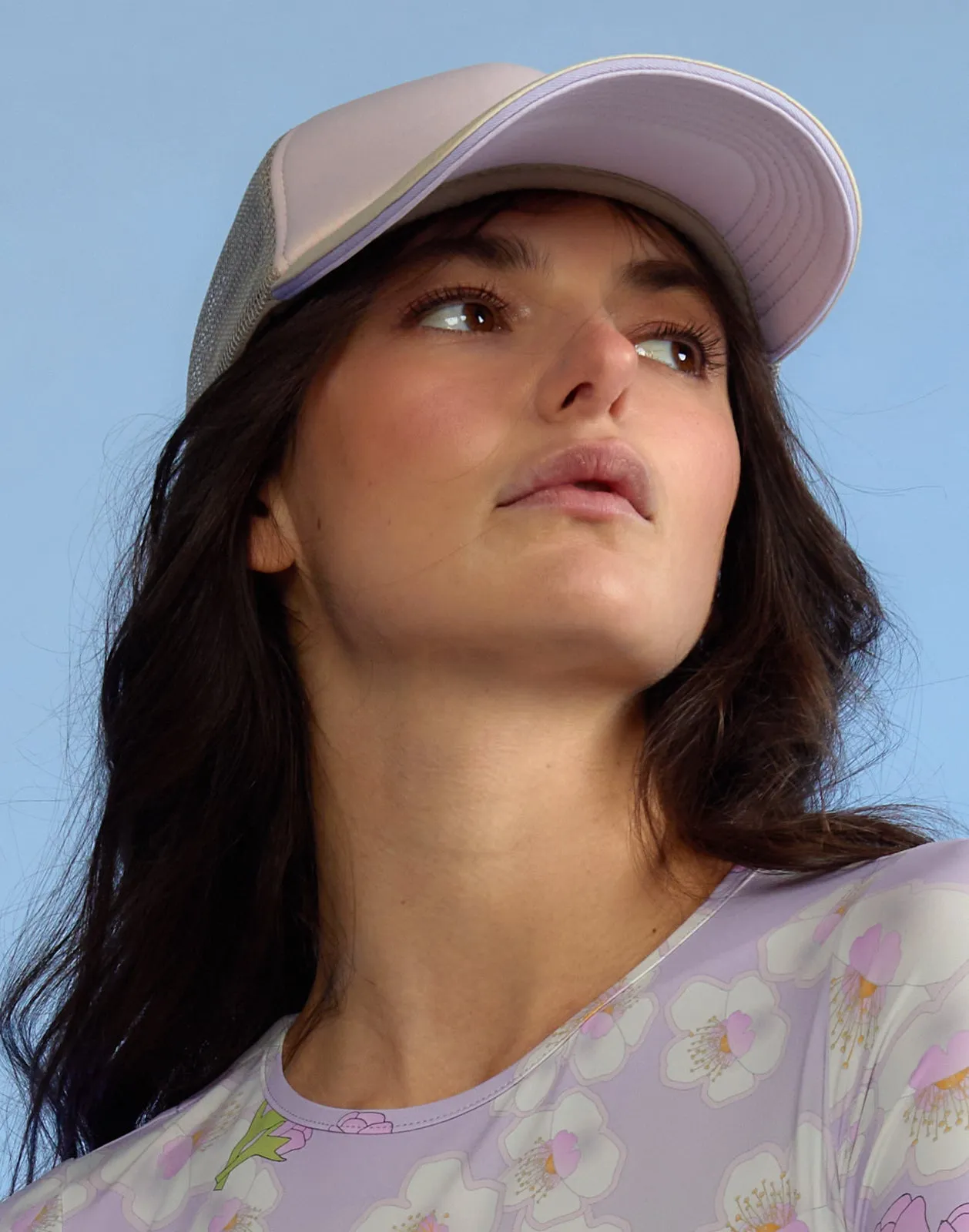 Colorblock Trucker Hat