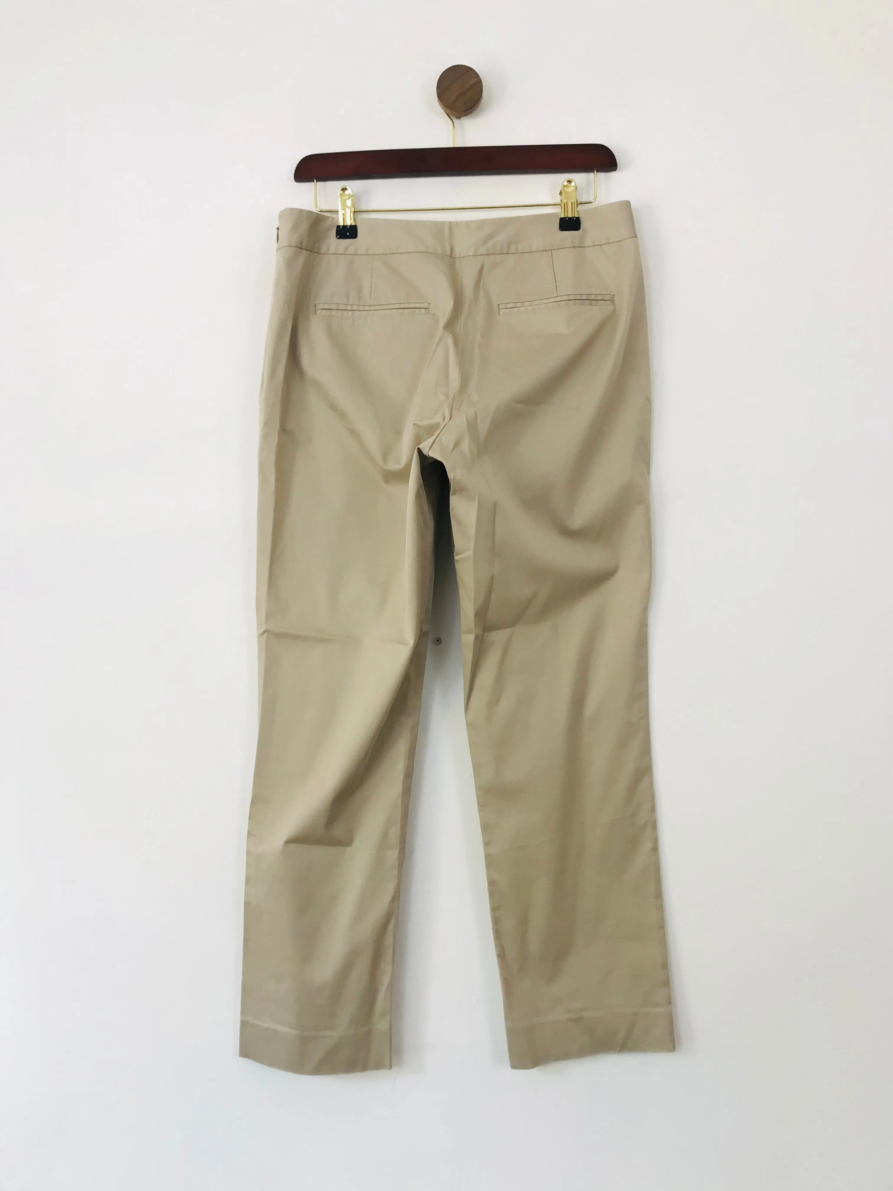DKNY Women's Perry Chinos Trousers | US8 UK12 | Beige
