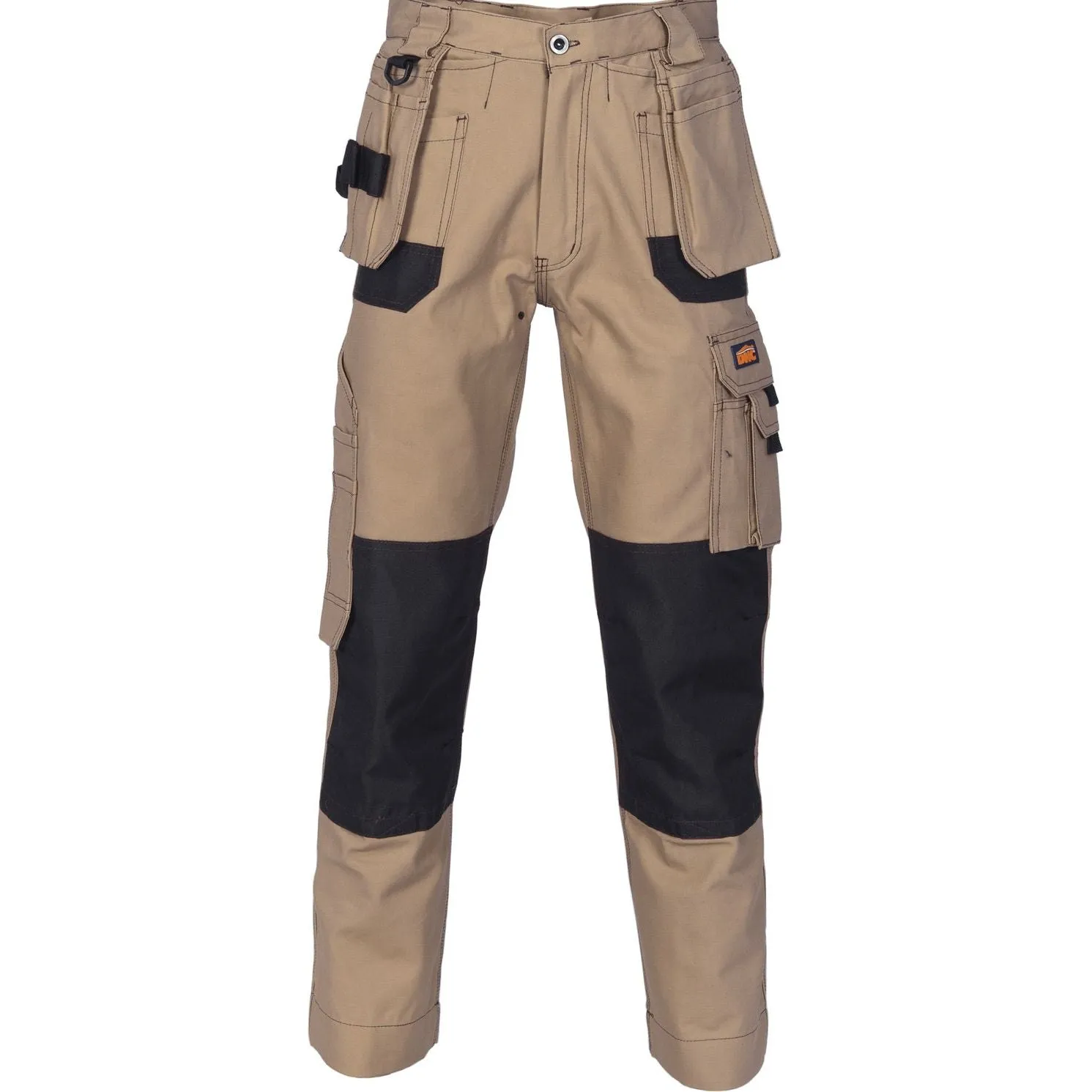 DNC Duratex Cotton Duck Weave Tradies Cargo Pants with Twin Holster Tool Pocket (3337)