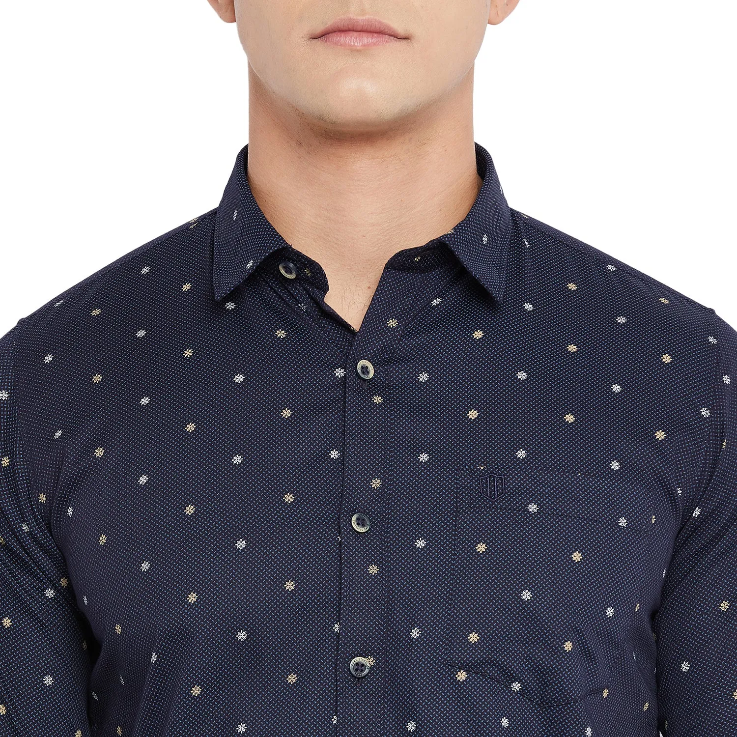 Duke Stardust Men Full Sleeve Cotton Shirt (SDO7PRSN)
