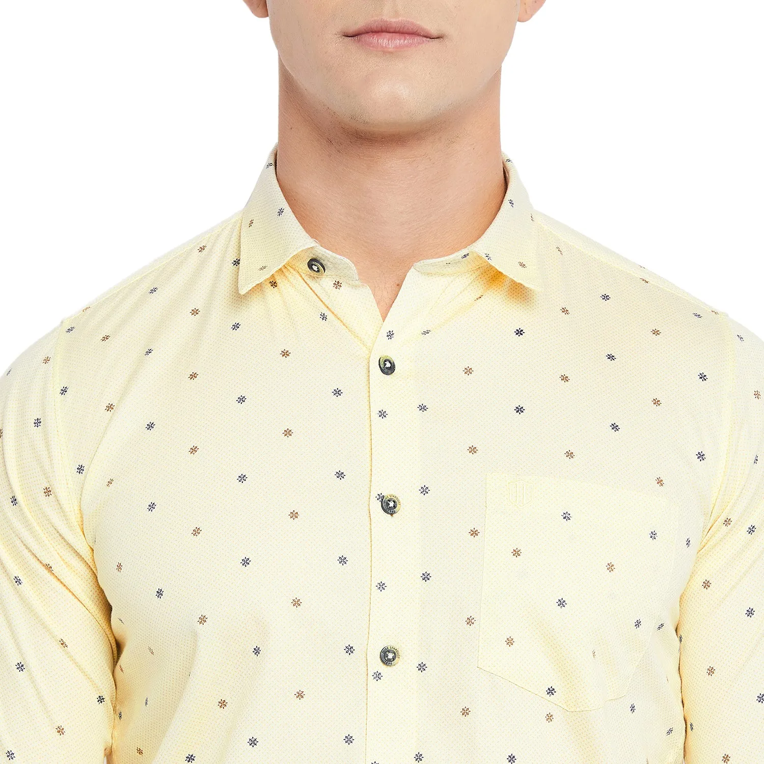 Duke Stardust Men Full Sleeve Cotton Shirt (SDO7PRSN)