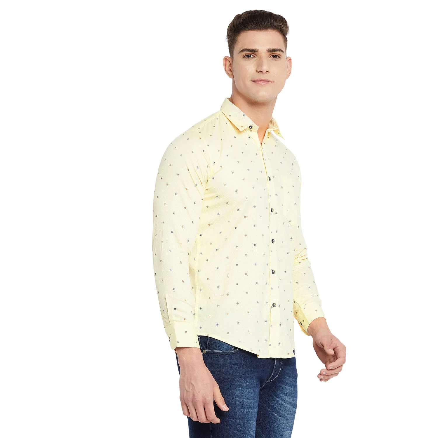 Duke Stardust Men Full Sleeve Cotton Shirt (SDO7PRSN)