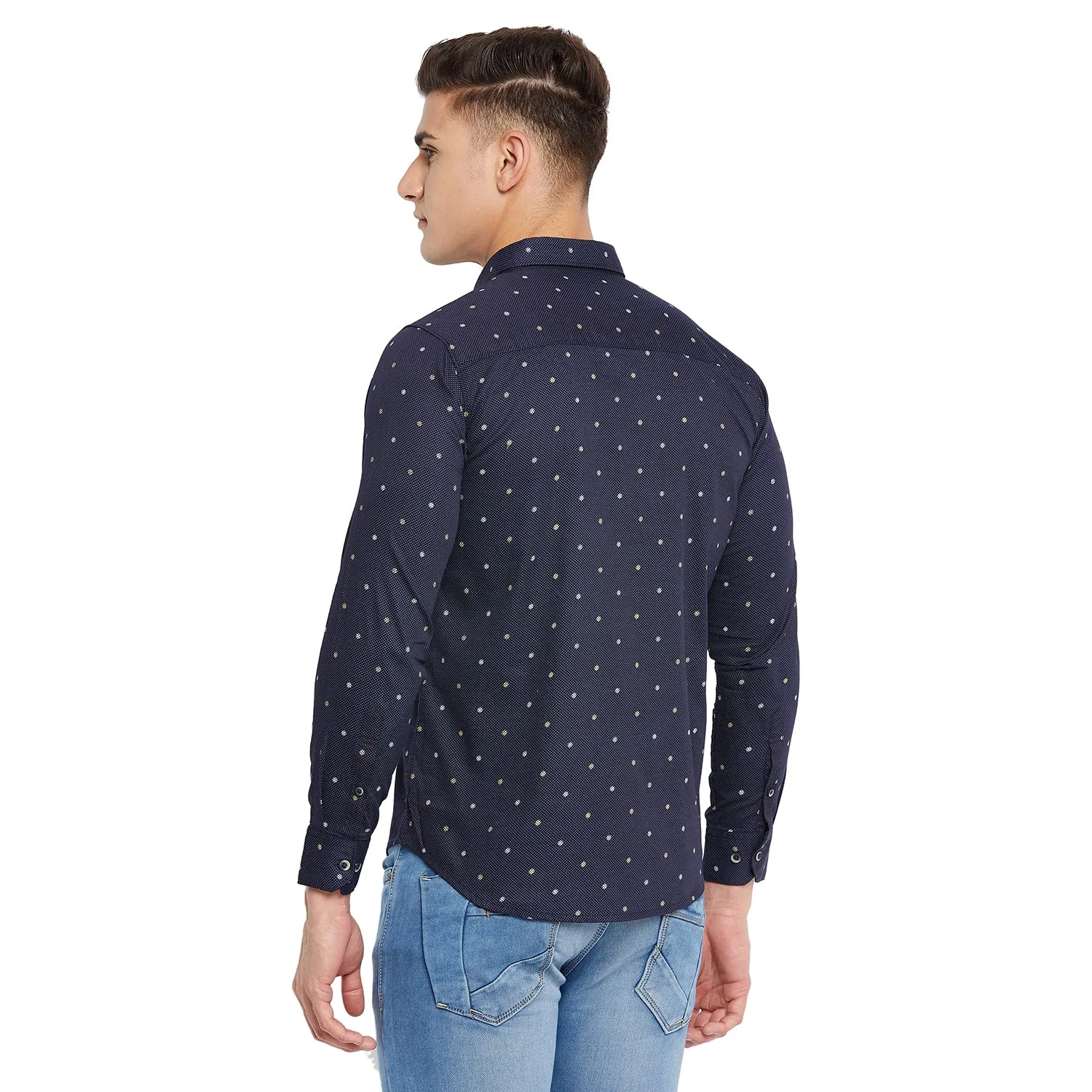 Duke Stardust Men Full Sleeve Cotton Shirt (SDO7PRSN)