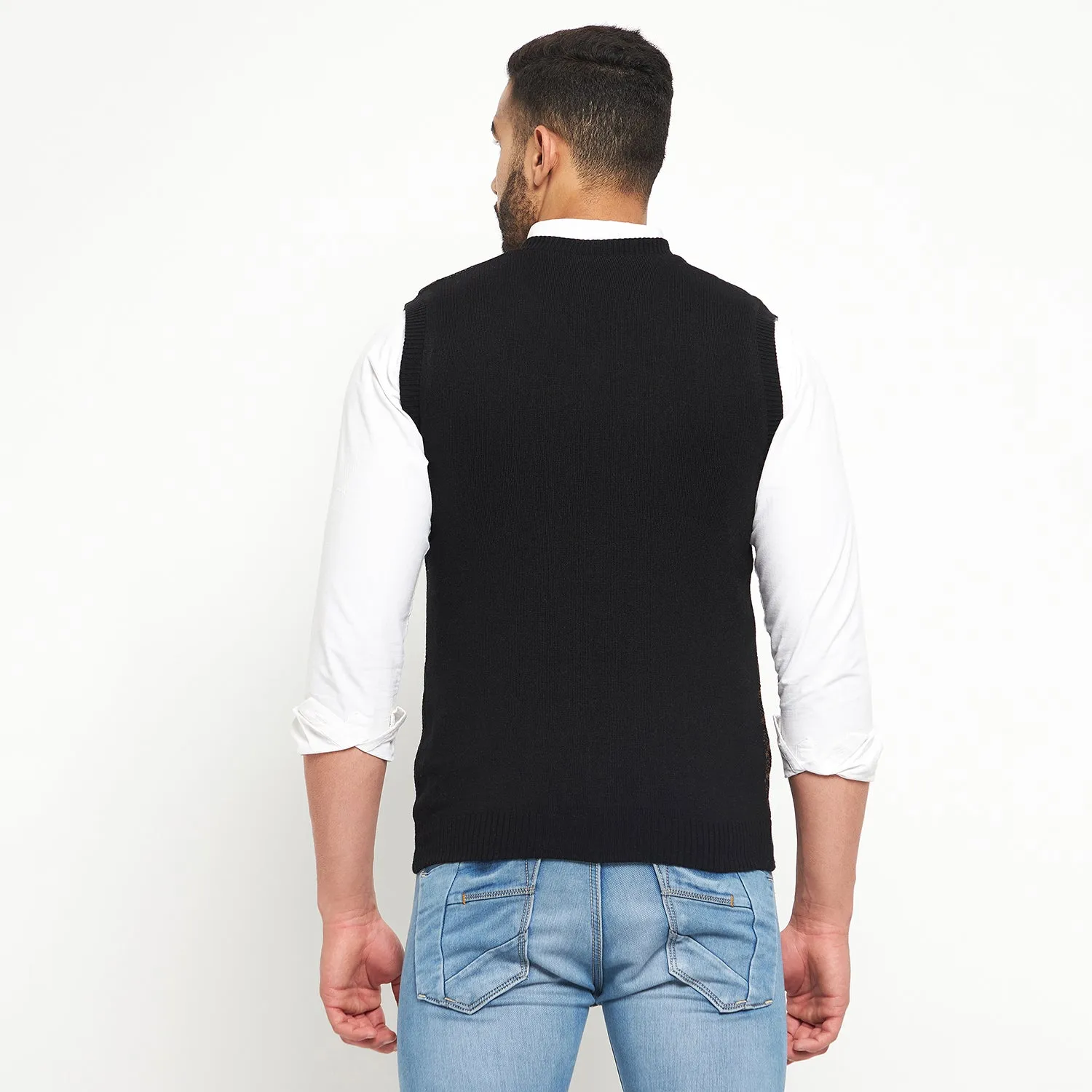 Duke Stardust Men Sleeveless Reversible Sweater (SDS2041)