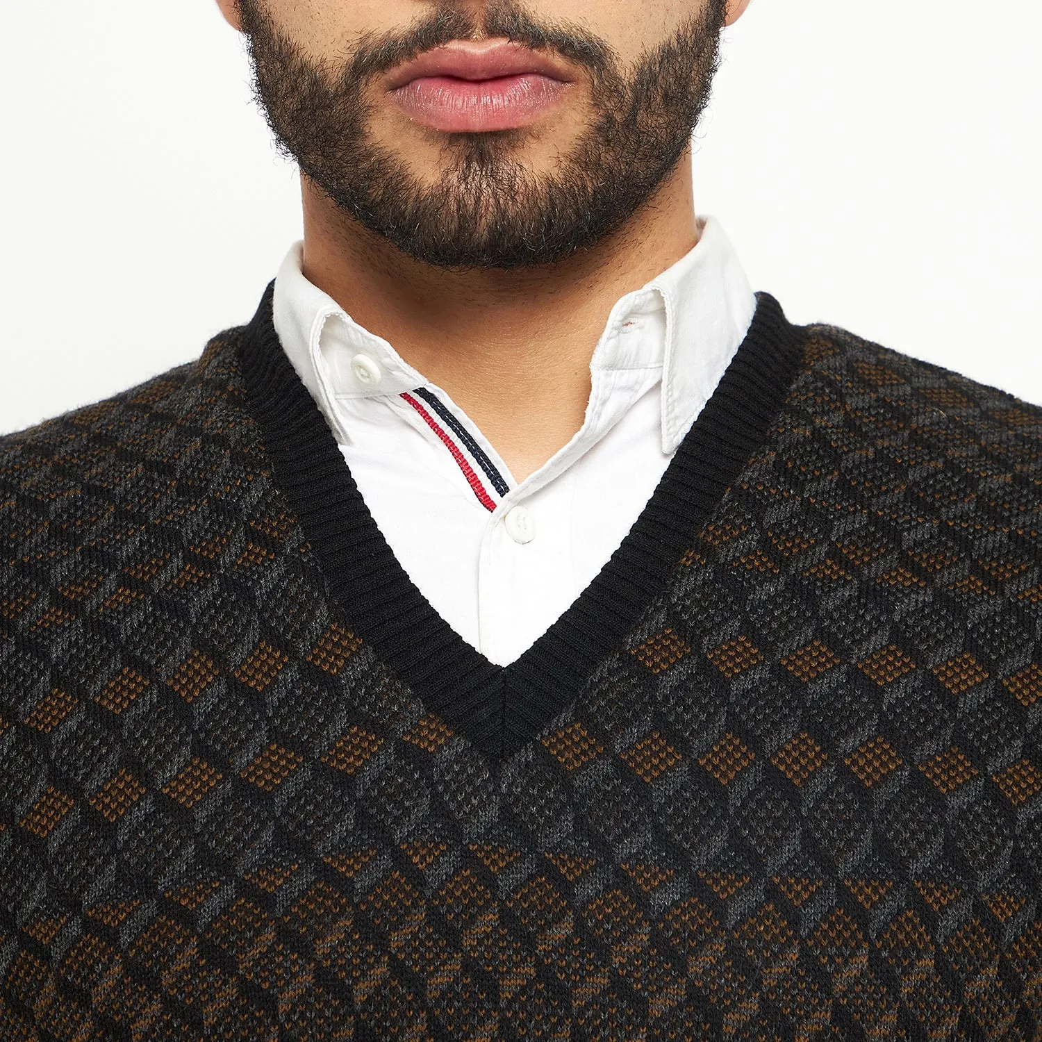 Duke Stardust Men Sleeveless Reversible Sweater (SDS2041)