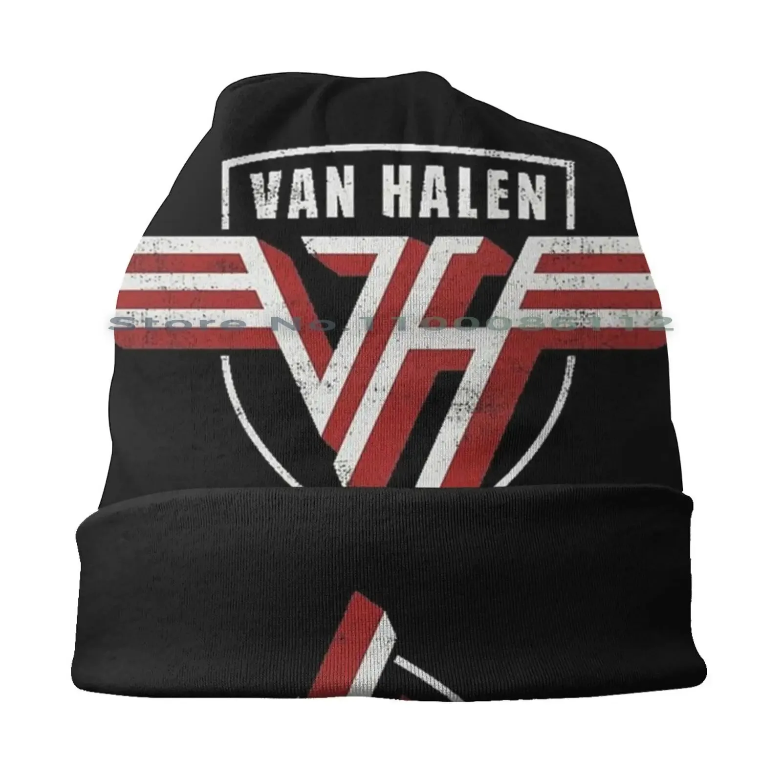 Eddie Guitar Frankenstain Knit Hat – Bold American Classic Rock Van Tour Beanie for All-Season Iconic Style