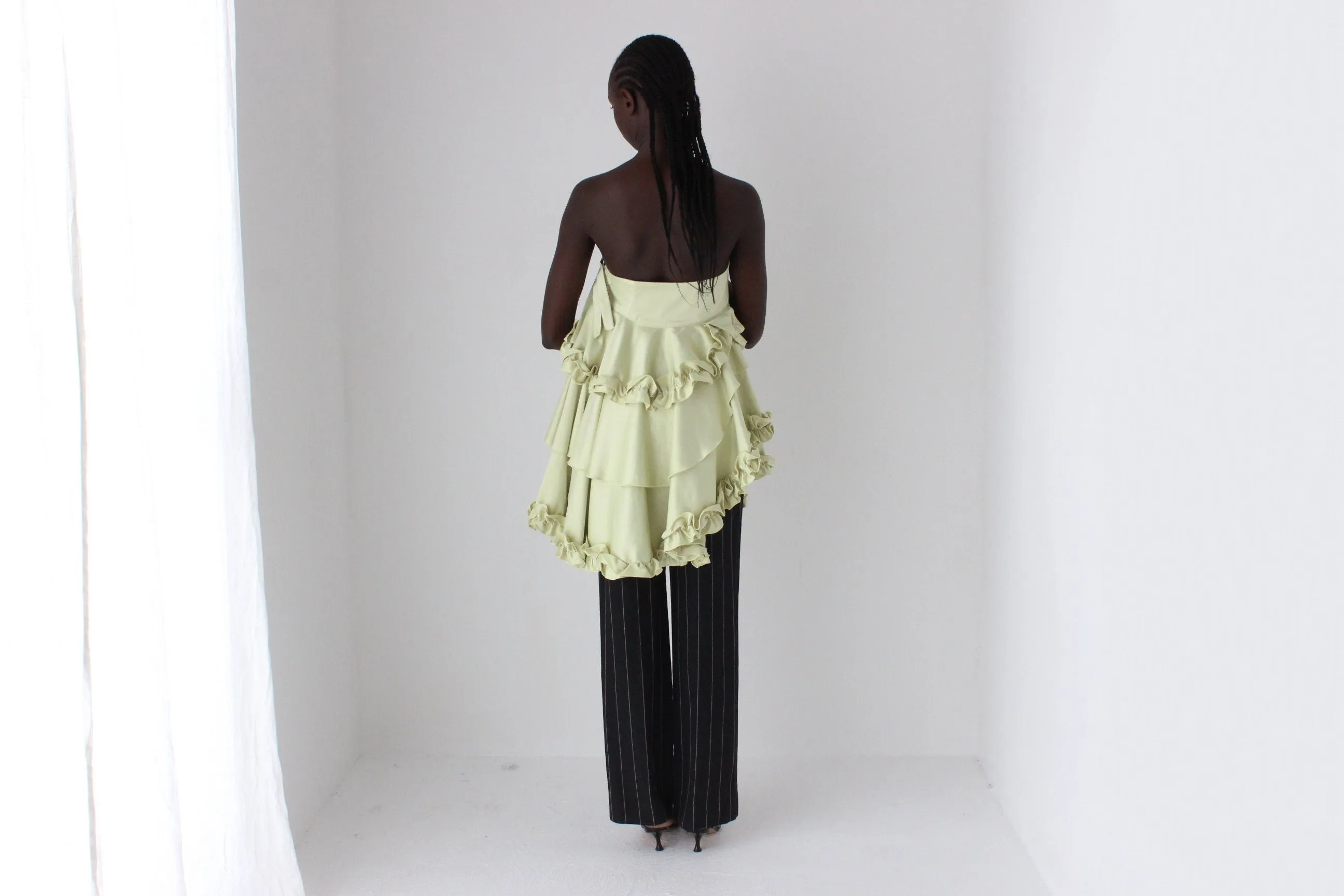 Fabulous 2000s Sculptural Frou Frou Skirt