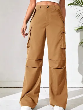 Flap Pocket Cargo Pants For Explorers
