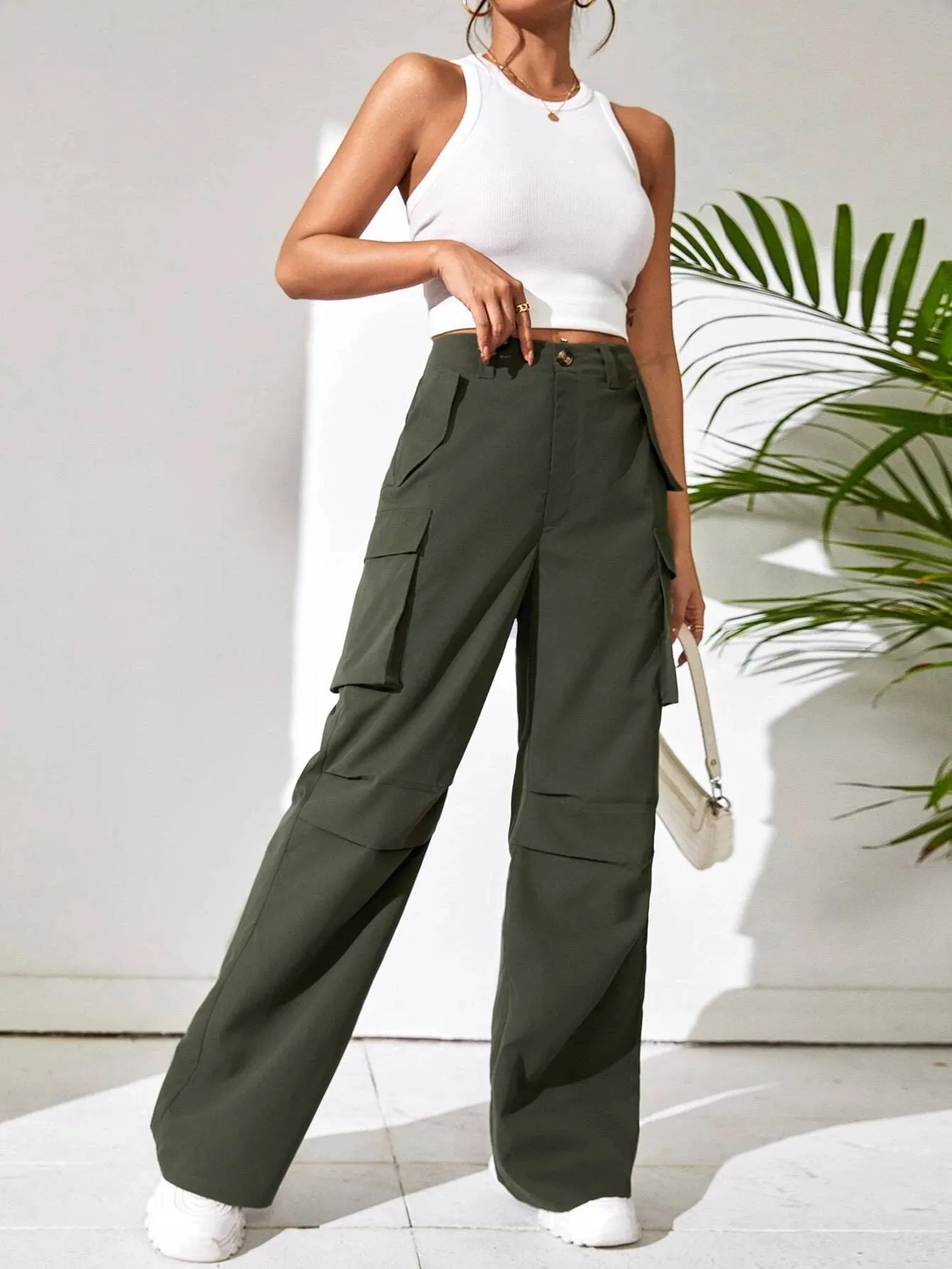 Flap Pocket Cargo Pants For Explorers