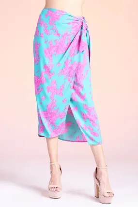 Floral Wrap Midi S