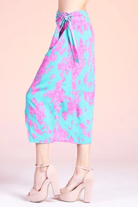 Floral Wrap Midi S
