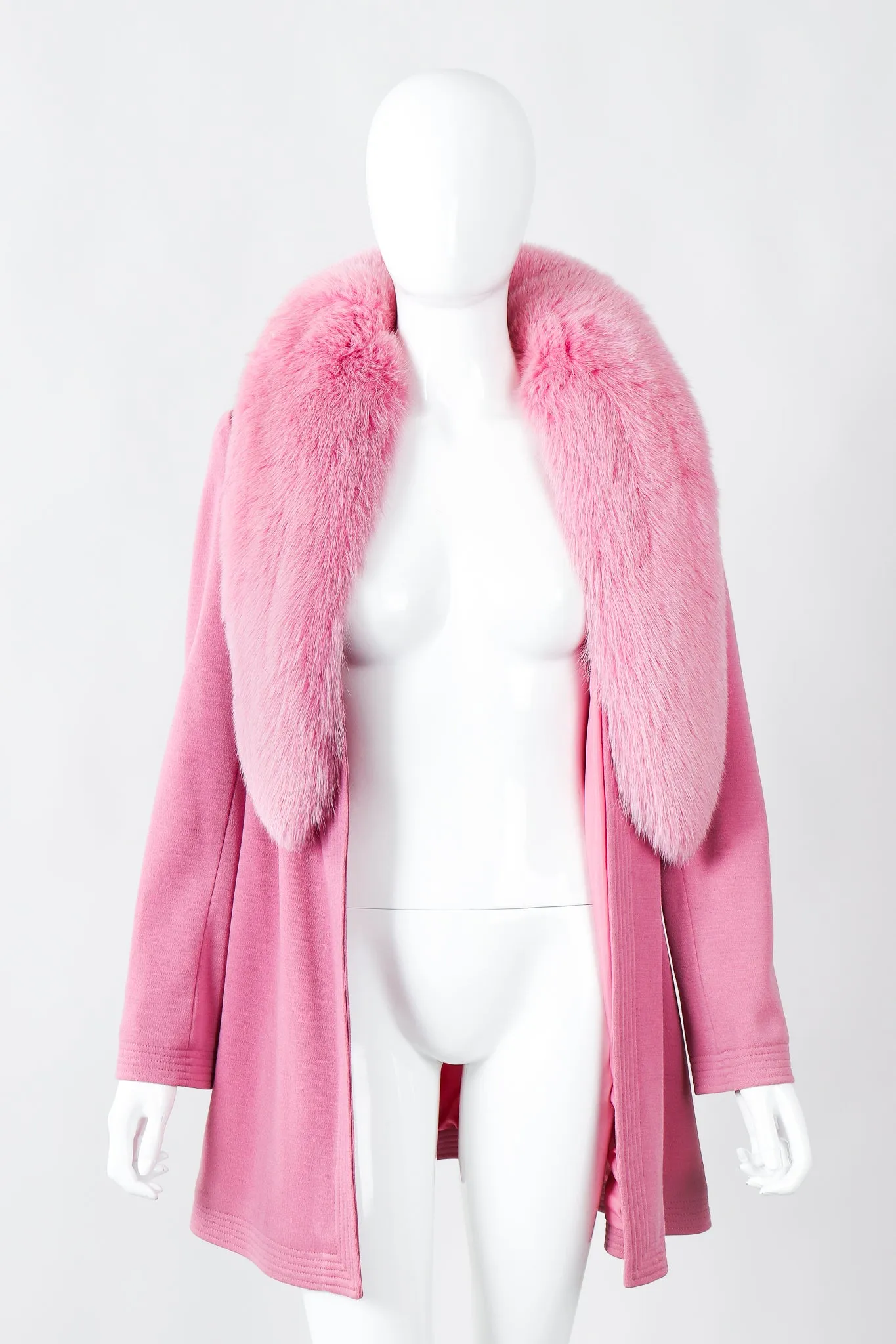 Folio Collection Fur Collar Coat