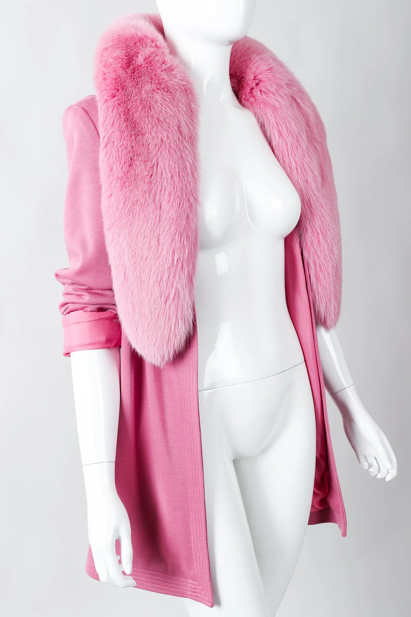 Folio Collection Fur Collar Coat