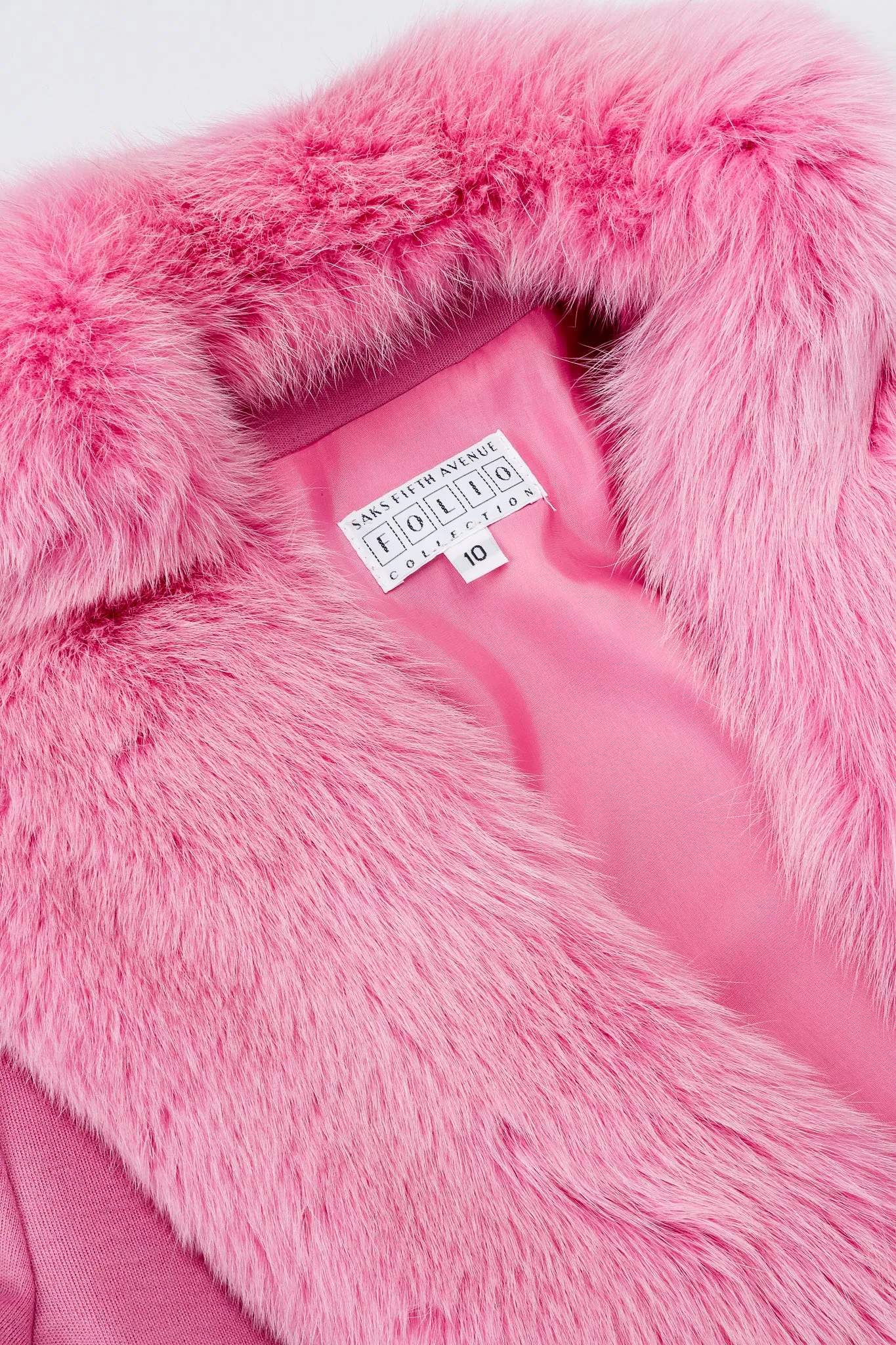 Folio Collection Fur Collar Coat
