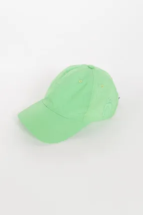 Green nylon dad cap