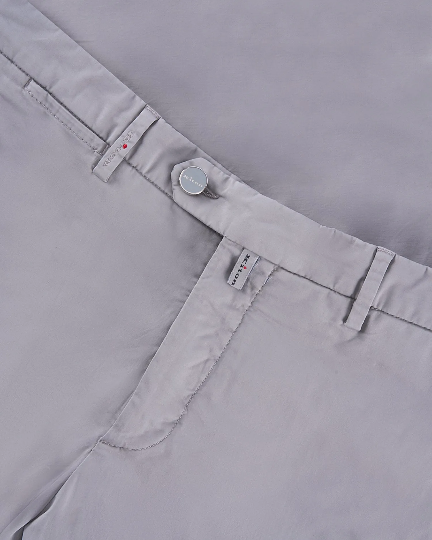 Grey Cotton Chinos