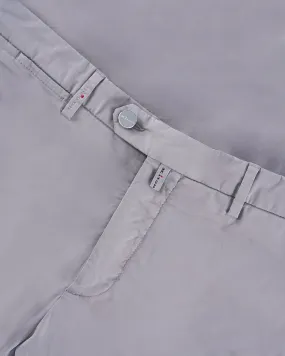Grey Cotton Chinos