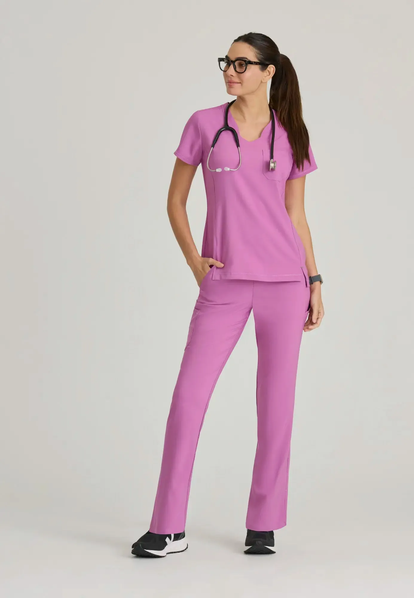 Grey's Anatomy Women's Cosmo Pant - Twilight Mauve