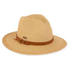 Hat-Tan-Paperbraid Safari Brim-Women's-Hh3003B