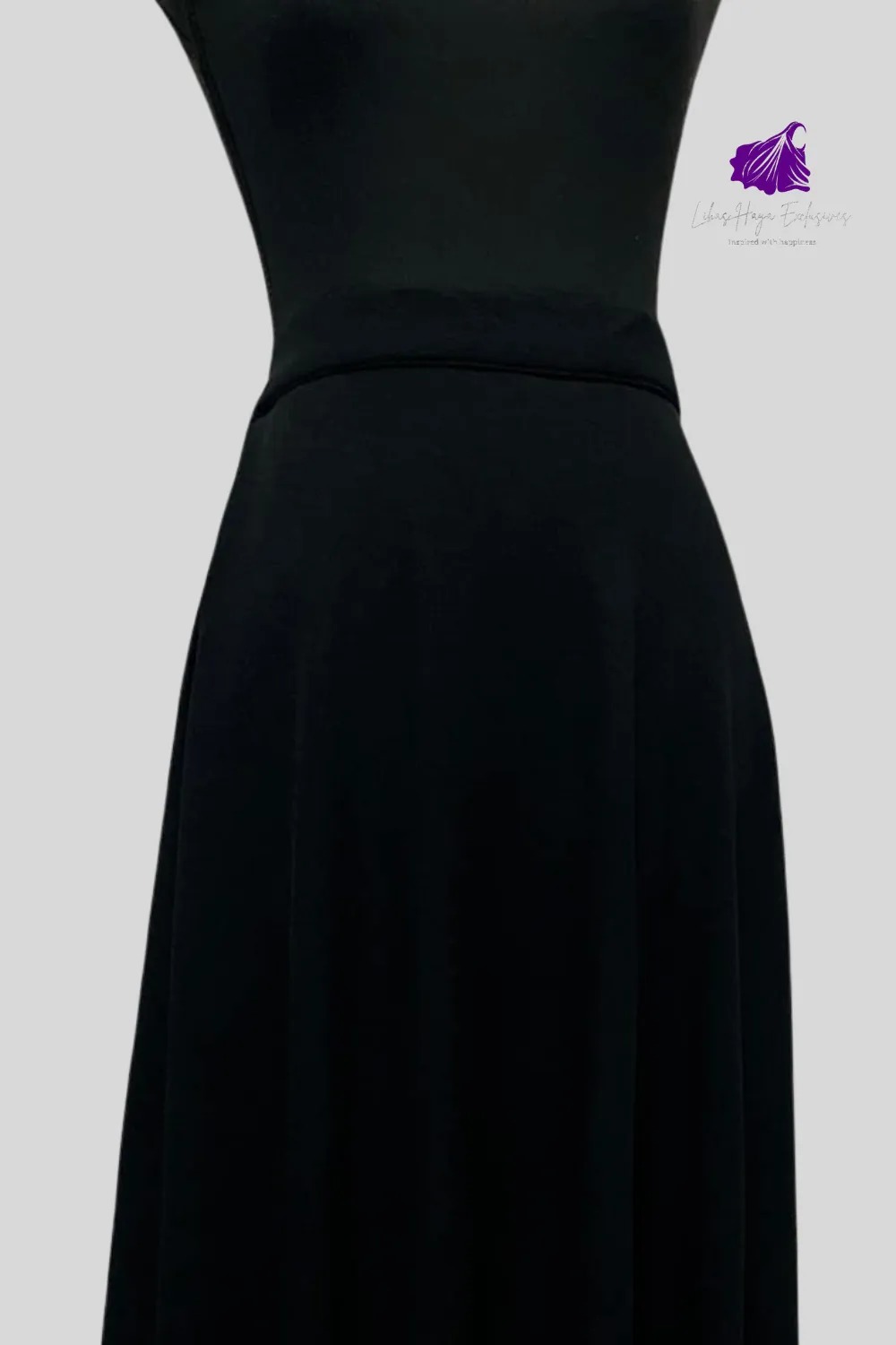 Hiba High Waist Skirt With Pockets-Black| Bestseller