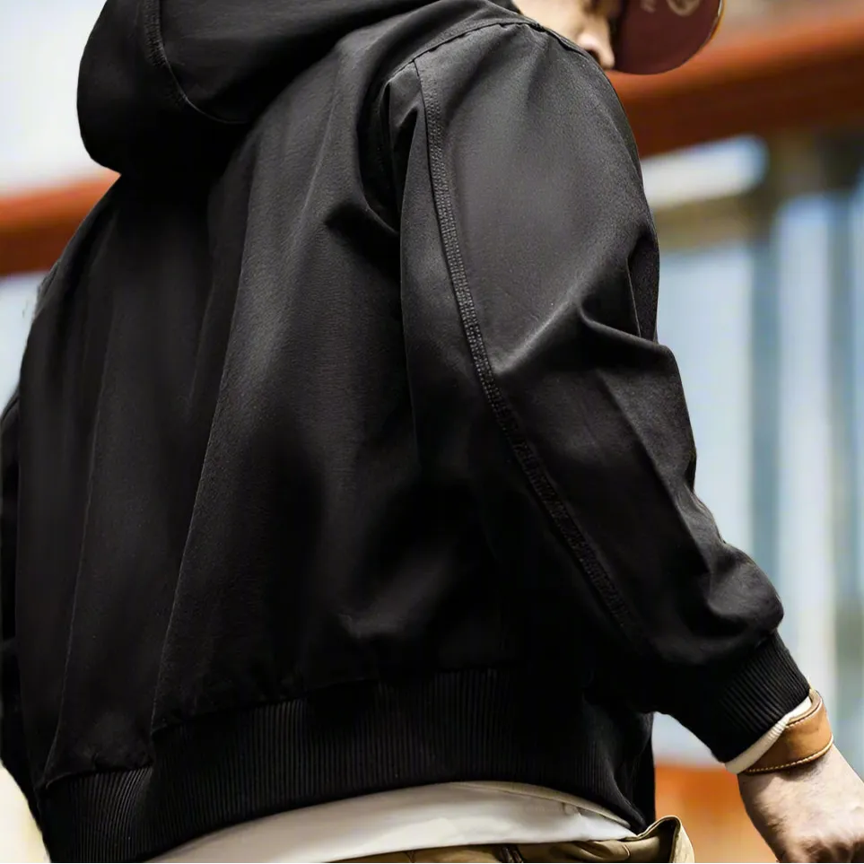 Hooded Canvas Jacket | MASON