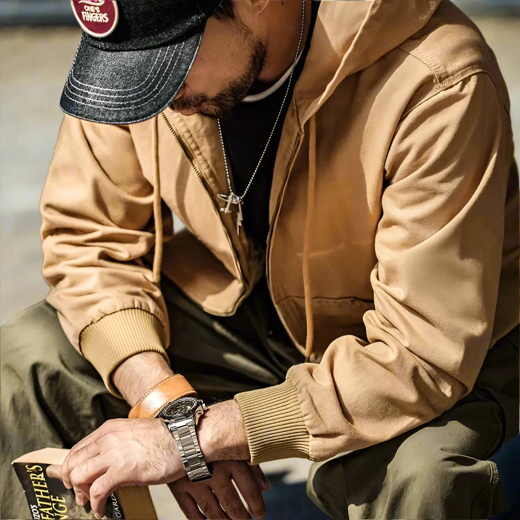 Hooded Canvas Jacket | MASON