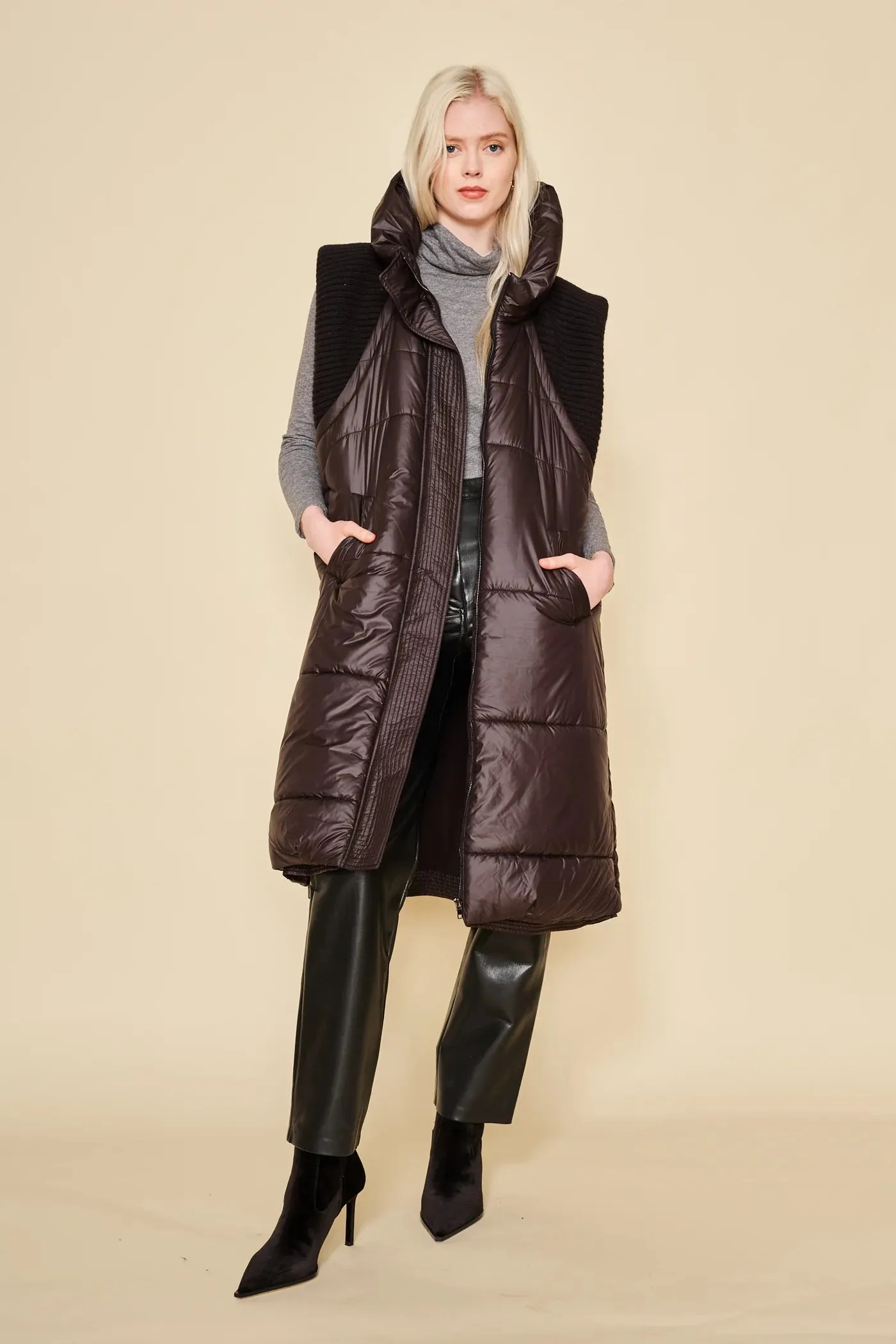 Java Puffer Vest | Black