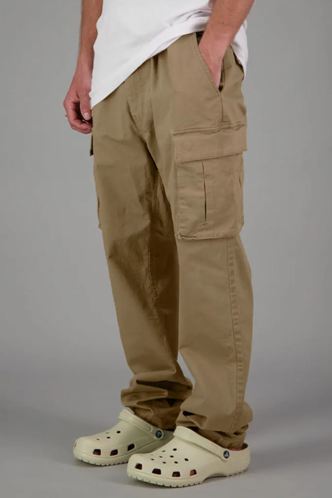 Just Another Fisherman Dock Cargo Pants - Moss