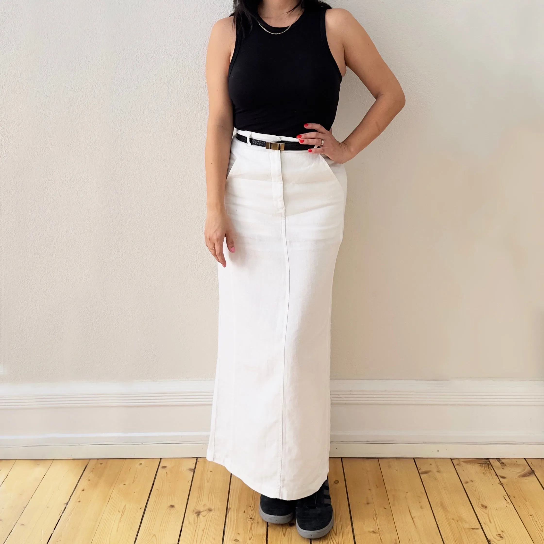 Linen Pencil Skirt - 100% Linen