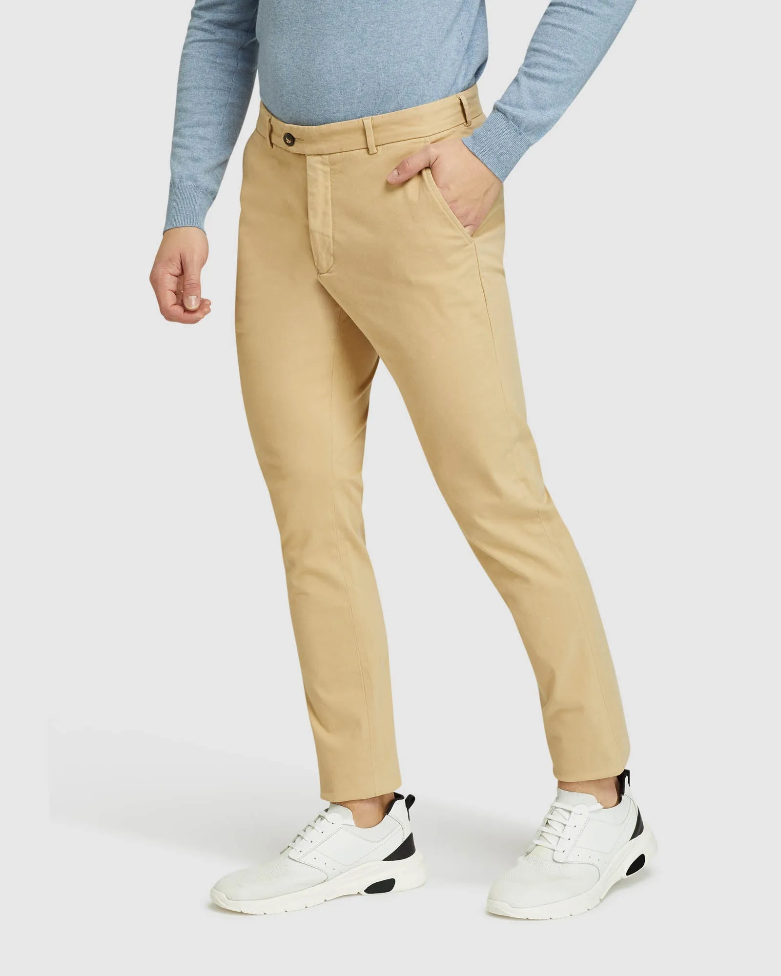 Luka Stretch Organic Cotton Chinos