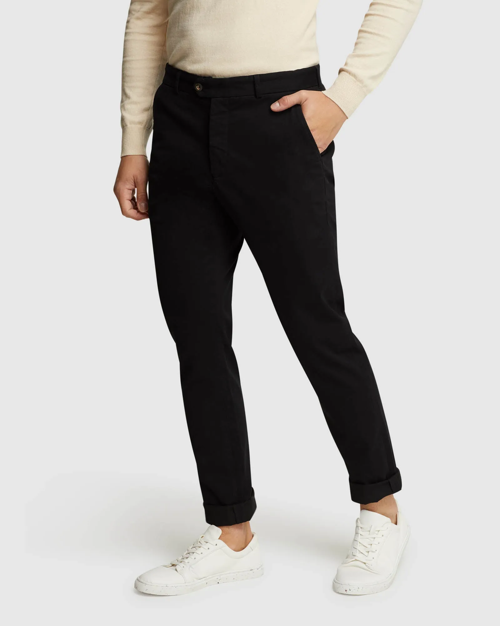 Luka Stretch Organic Cotton Chinos