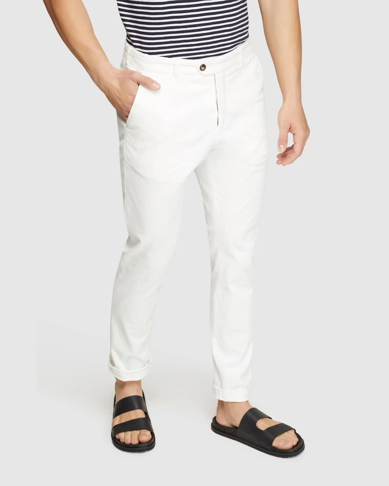 Luka Stretch Organic Cotton Chinos