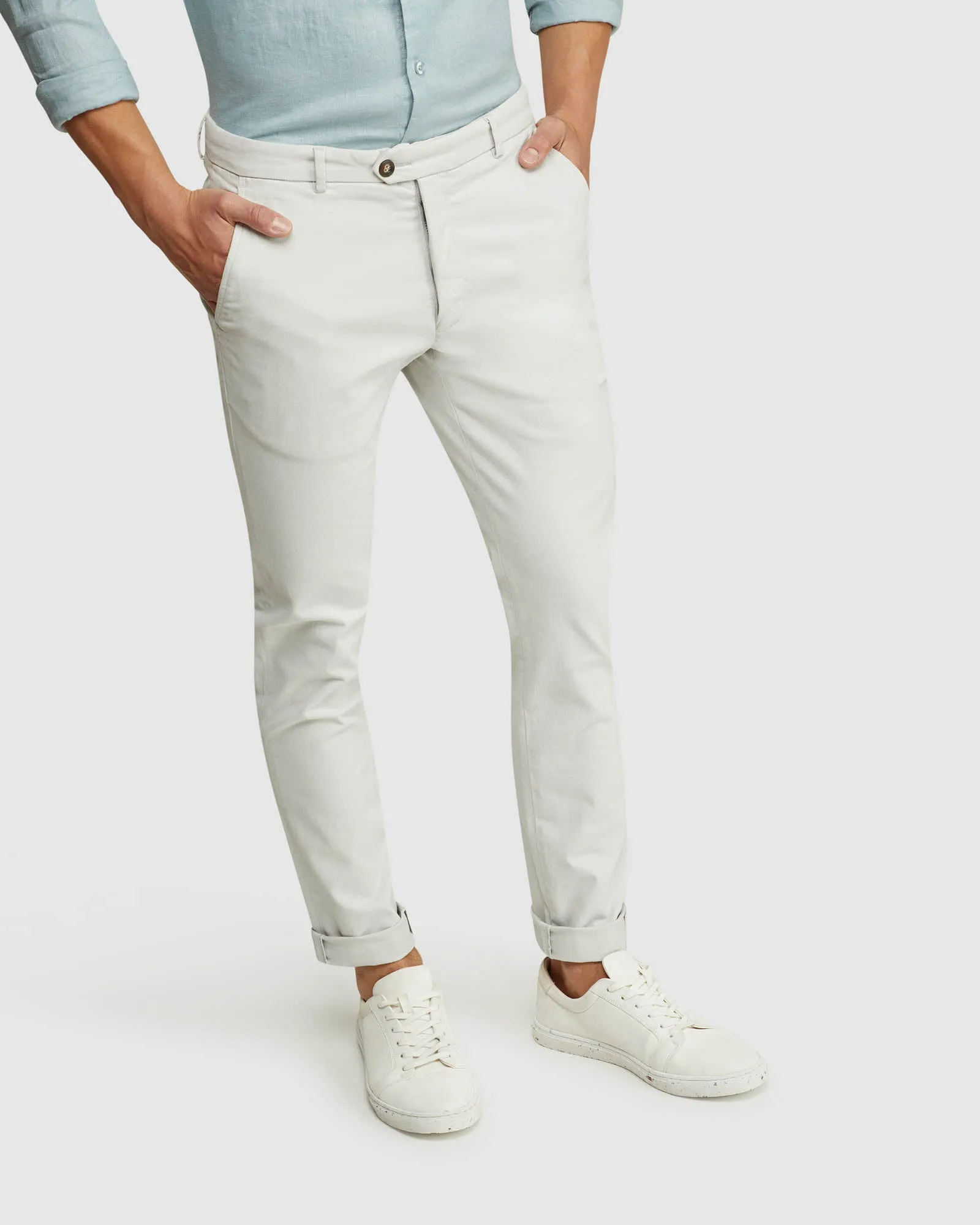Luka Stretch Organic Cotton Chinos