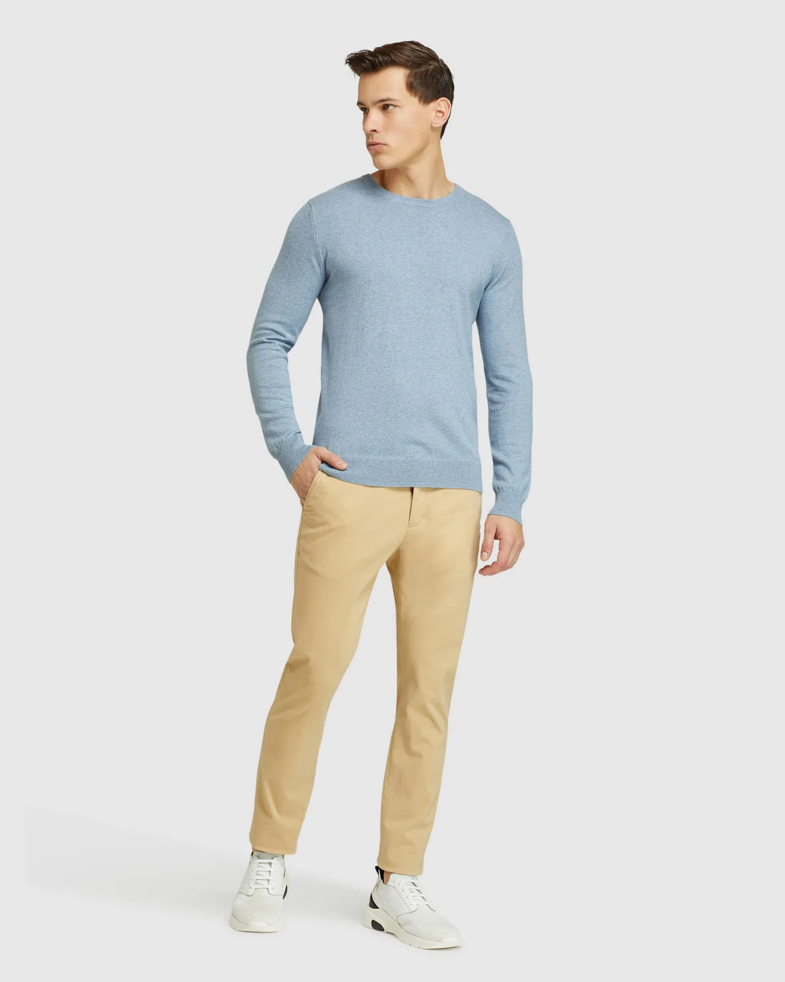 Luka Stretch Organic Cotton Chinos