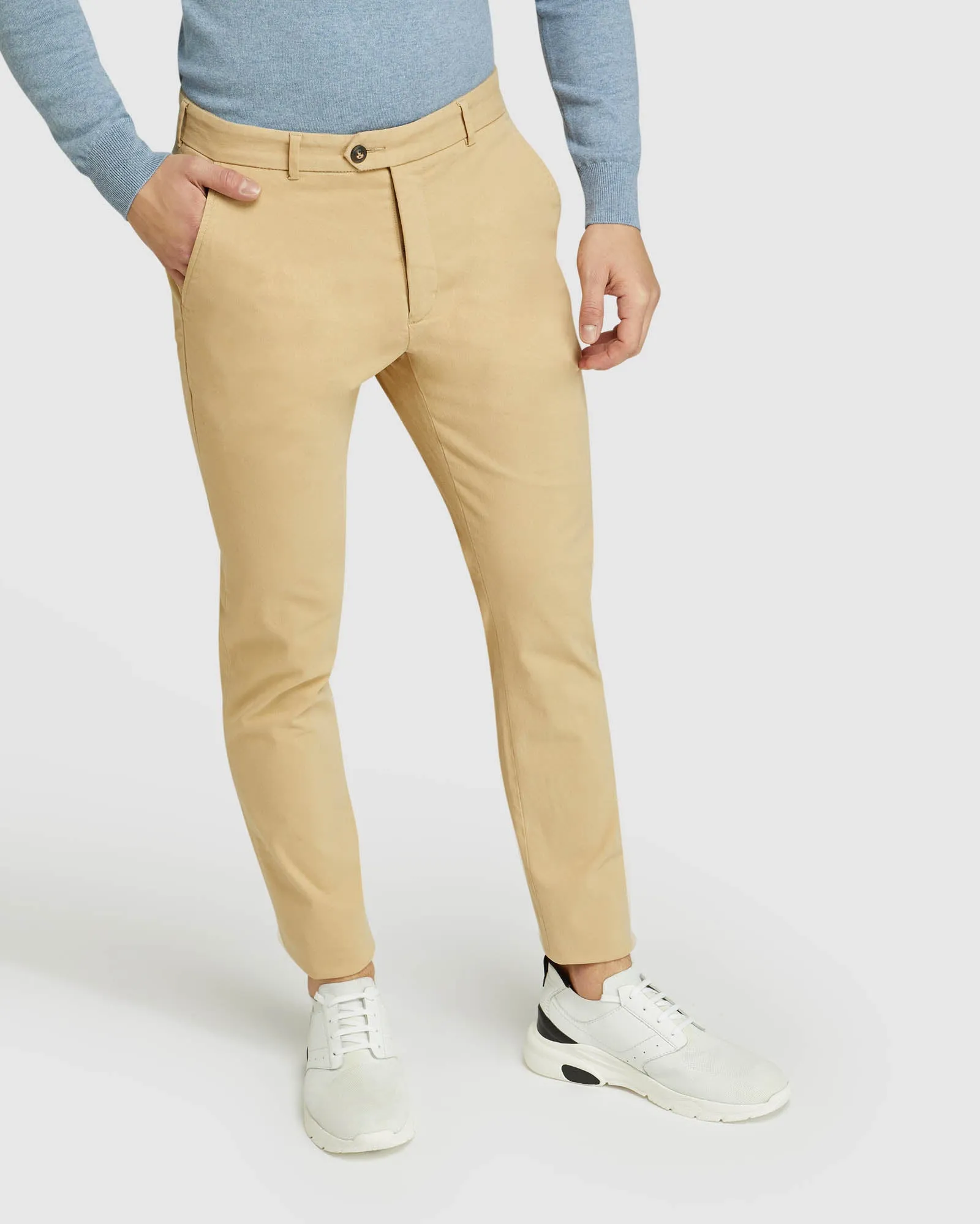 Luka Stretch Organic Cotton Chinos